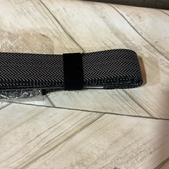 Adidas Golf Belt Reversible Cut to size Stretch color black noir New - Picture 7 of 10